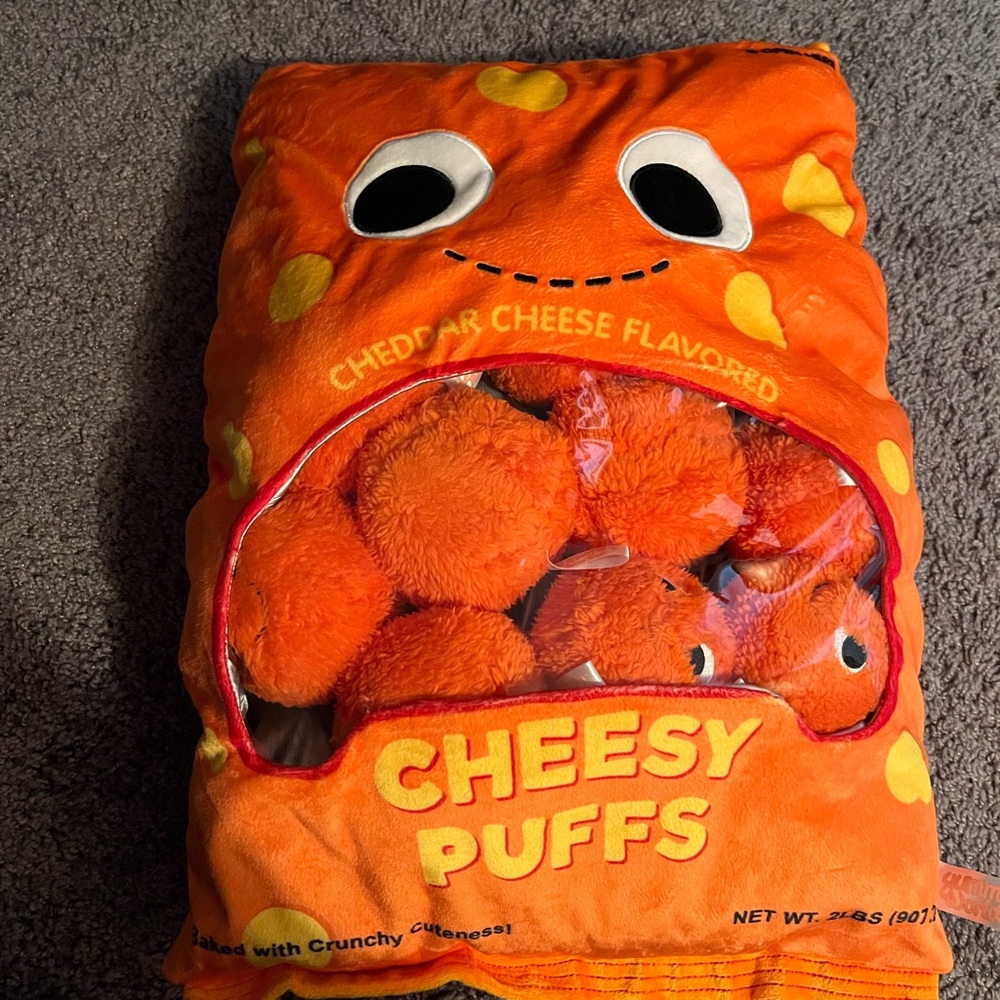 Yummy World Cheesy Puffs Plush Toy